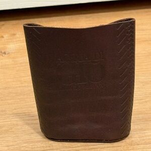 Giorgio Armani Dark Brown Leather fragrance sleeve